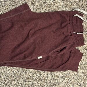 Vuori Women's Burgundy Joggers